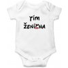 Personal Detské body - Tím Ženícha Farba: Biela, Veľkosť najmenší: 18 mesiacov