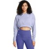 Dámske kompresné tričko s dlhým rukávom Under Armour RIVAL TERRY OS CROP CREW W 1382738-539 - S