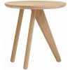 Norr11 Odkládací stolík Fin, natural oak