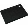 Schedline Cameron Black Stone obdĺžniková sprchová vanička 100x80 cm čierna 3ST.C1P-80100/C/ST
