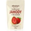 Allnature Lyofilizované jahody v bielej čokoláde mrazom sušené ovocie v čokoláde 100 g