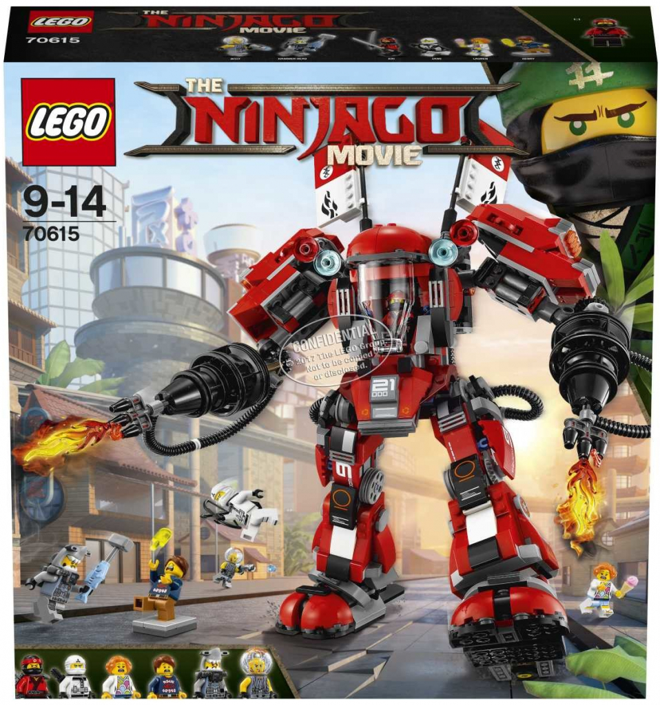 LEGO® NINJAGO® 70615 Ohnivý robot od 129,9 € - Heureka.sk