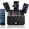 SET 2x BEZDRÔTOVÝ KRAVATOVÝ MIKROFÓN USB C NA KLIP USBC 2 MIKROFÓNY