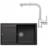 SET620 - Gránitový drez Blanco Legra XL 6 S antracit + Kuchynská batéria Rosan Zerro JZ38601 chróm