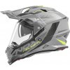 Enduro helma NOX N312 TRACK šedo-fluo-žltá Veľkosť: XL
