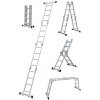 Procraft PLA4.460 rebrík hliníkový multifunkčný skladací 1x1Procraft