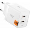 SPIGEN ESSENTIAL EE472EU 2-PORT NETWORK CHARGER 47W WHITE