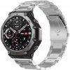 eses Kovový remienok pre Xiaomi Amazfit T-Rex 3 - Strieborný