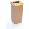 Odpadkový kôš na triedený odpad, recyklovaný, anglický popis, 50 l, RECOBIN 