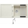 Blanco ADIRA XL 6 S biela soft s excentrom 527622 + Blanco MIDA-S chróm 521454
