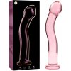 Ibiza Nebula Model 18 Dildo Borosilicate Glass 18.5x3.5cm Pink
