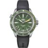 Traser P67 Diver Automatic Green černá pryž + 5 rokov záruka a darček ZADARMO