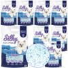 Silikónový stelivo pre mačky, bezprašné SILKY 3,8l