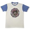 Kiss Tričko Rock and Roll Over Unisex Purple & White