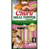 Inaba Churu Dog meal topper kura a losos 4x 14g