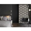 Akustický panel s dřevěnou dýhou - Hexagon - dekor dub šedý | 79,8×66 cm | ALFIstyle.cz