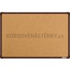 Korková nástenka 60x90 (AL rám hnedý)