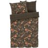 Livarno home Posteľná bielizeň zo saténového mikrovlákna, 240 x 220 cm, (Tekvica/hnedá) (100392973)