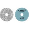 EXTOL kotúč diamantový leštiaci na obklady, priemer 100 mm, P400, suchý zips 8803096