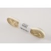 Taftové stuhy so zlatým okrajom - biela, zlatá - šírka 0,6 cm - 2,5 cm 0,6 cm