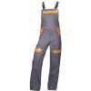 ARDON ARDON H8409 Skrátené nohavice s náprsenkou COOL TREND sivo-oranžové, Veľkosť M