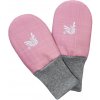 Esito Zimné bezpalcové rukavice softshell s baránkom antique pink