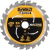 DeWALT DT99568 pilový kotouč XR FLEXVOLT pro pokosové aku pily, 216 x 30 mm, 24 zubů