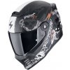 SCORPION prilba COVERT FX Skullz matt black/grey/gold - M