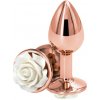NS Novelties Rear Assets Rose Buttplug Small
