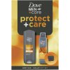 Dove Men+Care Sandalwood sprchovací gél 250 ml + deospray 150 ml + peňaženka darčeková sada