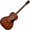 Fender PS-220E Parlor OV All MAH Aged Cognac Burst Elektroakustická gitara (Iba rozbalené)