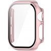 VSETKONAMOBIL 87144 PC FULL COVER Plastový kryt so sklom pre Apple Watch 10 46mm metalický ružový