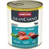 GRANCARNO Adult - s lososom a špenátom 800 g