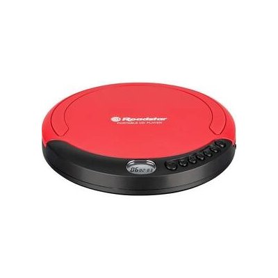 Discman Roadstar PCD-435CD čierny/červený