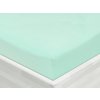 Jersey napínacie prestieradlo JR-034 Mintové 180 x 200 - výška 20 cm