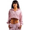 Dámska mikina Nebbia Primal Half-zip Leopard Sweatshirt 866 pink leopard S