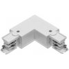 GTV Konektor L 90° pro kolej 3-obvod X-RAIL, 101x101mm, vnitřní, bílý
