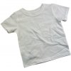 Bavlnené tričko BASIC #new25 - biele - 92