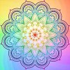 Diamantový obraz Mandala nádeje a šťastia