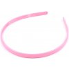 Plastová čelenka do vlasov ružová 1ks