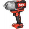 DCK Akumulátorový rázový utahovák 1/2