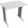 stôl pracovné rovný 80 cm hl60 - FE 800 biela