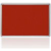 2x3 Filcová tabuľa v hliníkovom ráme 100x150 červená
