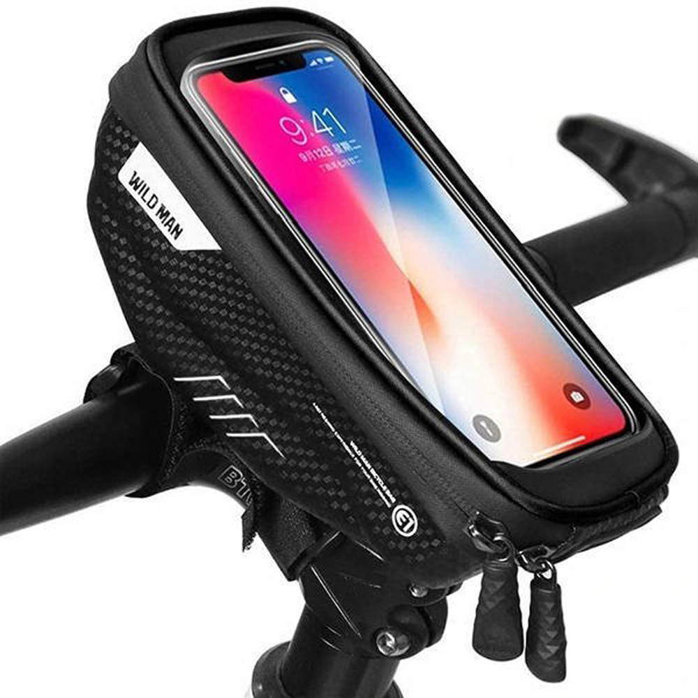 Púzdro WildMan Hardpouch Bike Mount S čierne