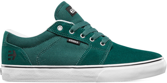 Etnies Barge LS GREEN/WHITE/BLACK pánske letné topánky