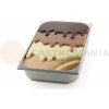 Sada silikónových foriem na dekoráciu nádoby so zmrzlinou 1050 ml, 286x232x23 mm | SILIKOMART, Kit Choco Gel