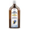 Osavi Norwegian Cod Liver Oil Kids, Omega 3 Norský olej z tresčích jater, pro děti, citrón, 500 mg, 500 ml doplnok stravy
