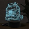Beling 3D lampa, Scania 143M, 16 barebná K30