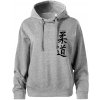 Judo nápis japan - Oversized mikina dámská Moon - kratšia + širšia - L ( Tmavosivý melír )