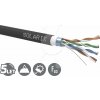 Instalační kabel Solarix CAT5E FTP PVC+PE Fca dvojitý plášť 305m/cívka SXKD-5E-FTP-PVC+PE